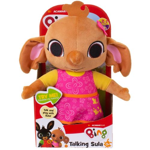 Talking bing soft toy sale