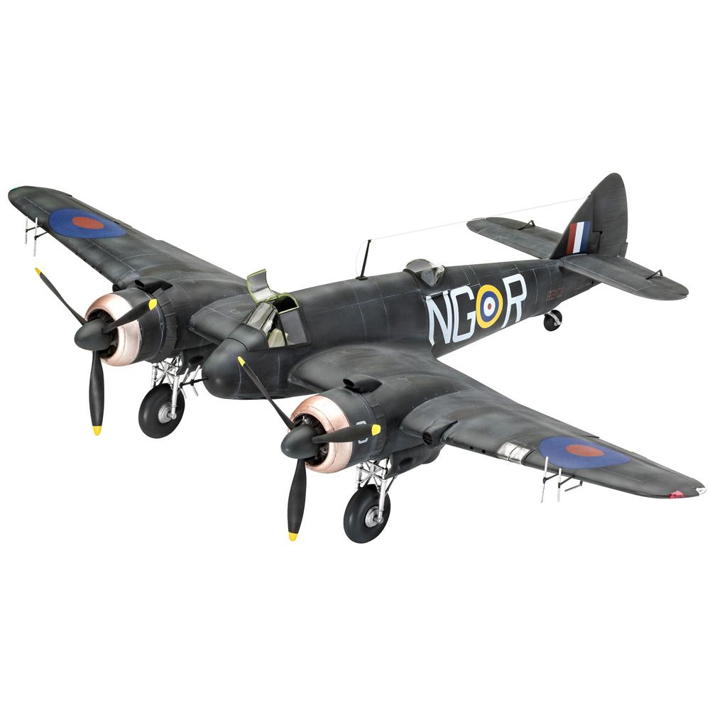 View 2 Revell Bristol Beaufighter IF Nightfighter Aircraft Model Kit Scale 1:48 03854