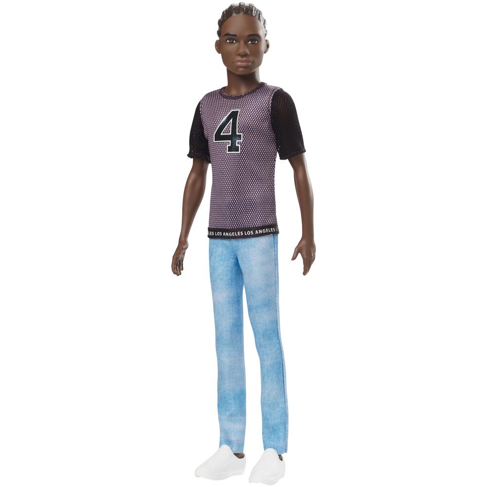 Barbie Ken Fashionista Doll NUMBER 4 SHIRT #130 GDV13