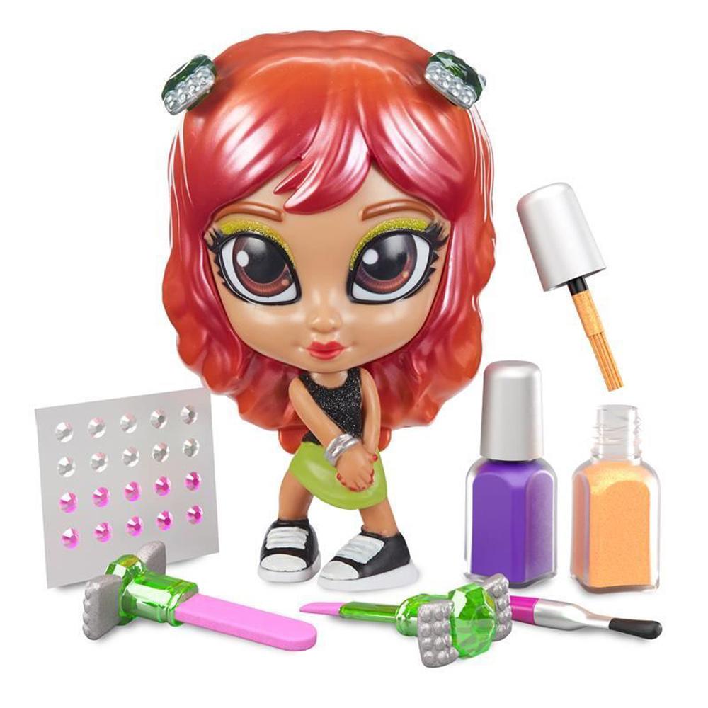 Cra-Z-Art Shimmer n Sparkle Instaglam Wicked Nails Hayley Doll with Makeup