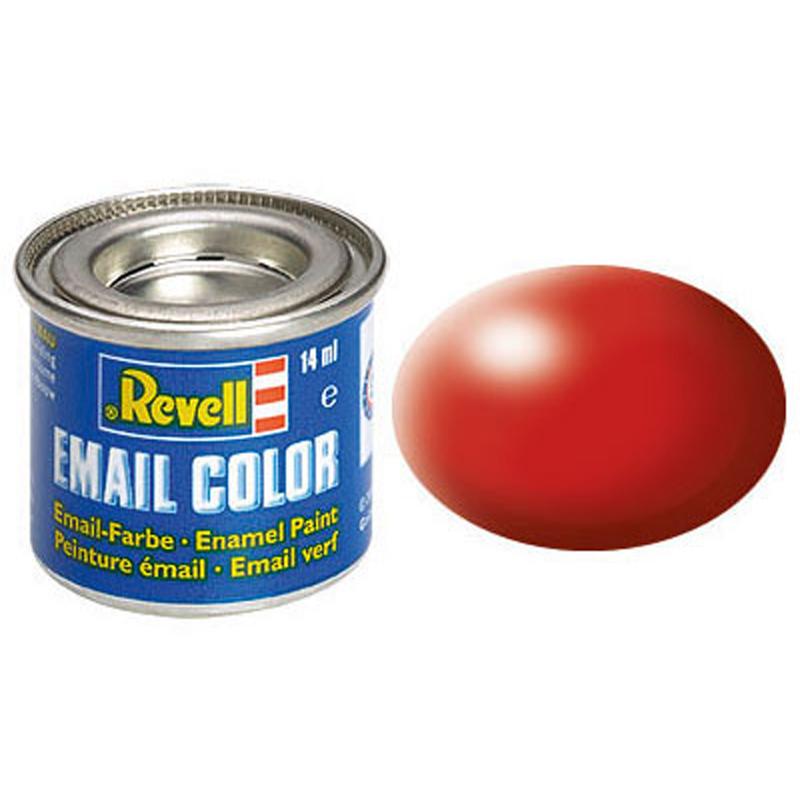 Revell Enamel Silk - Fiery Red 330 RV32330