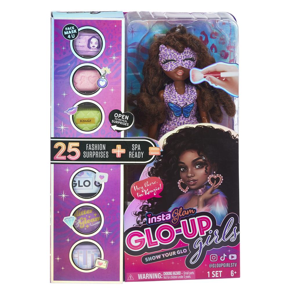 InstaGlam Glo-Up Girls Doll with 25 Fashion Surprises KENZIE 83105