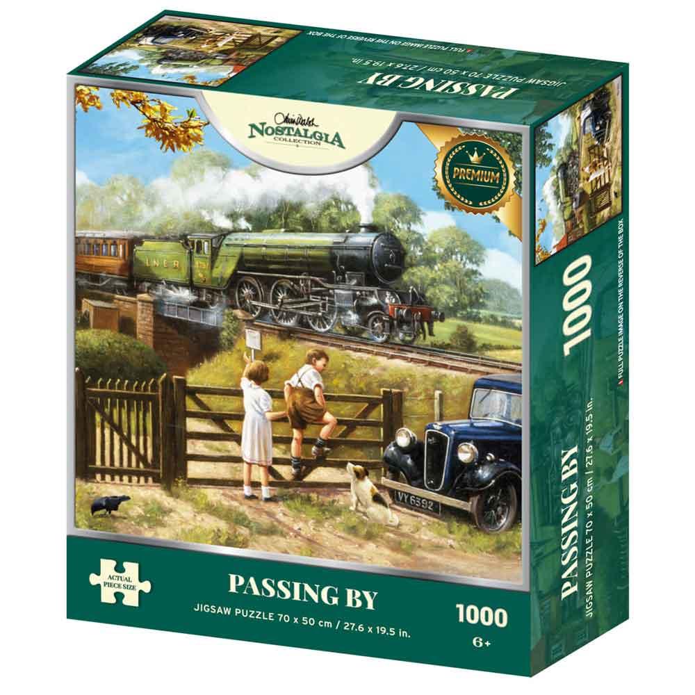 Kidicraft Passing By Kevin Walsh Nostalgia 1000 Piece Jigsaw Puzzle 33010