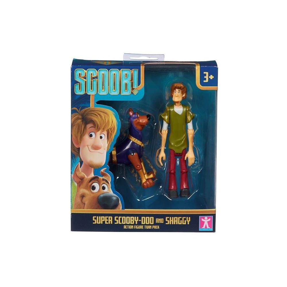 Scoob! Action Figure Twin Pack SUPER SCOOBY-DOO AND SHAGGY 07180-SUPER-SCOOB
