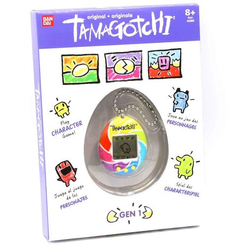 Tamagotchi Original CANDY SWIRL Gen 1 Electronic Pet Toy 42879