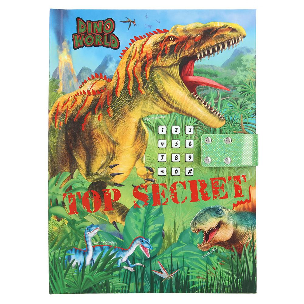 Depesche Dino World Secret Code Diary with Lights & Sound 11569_A