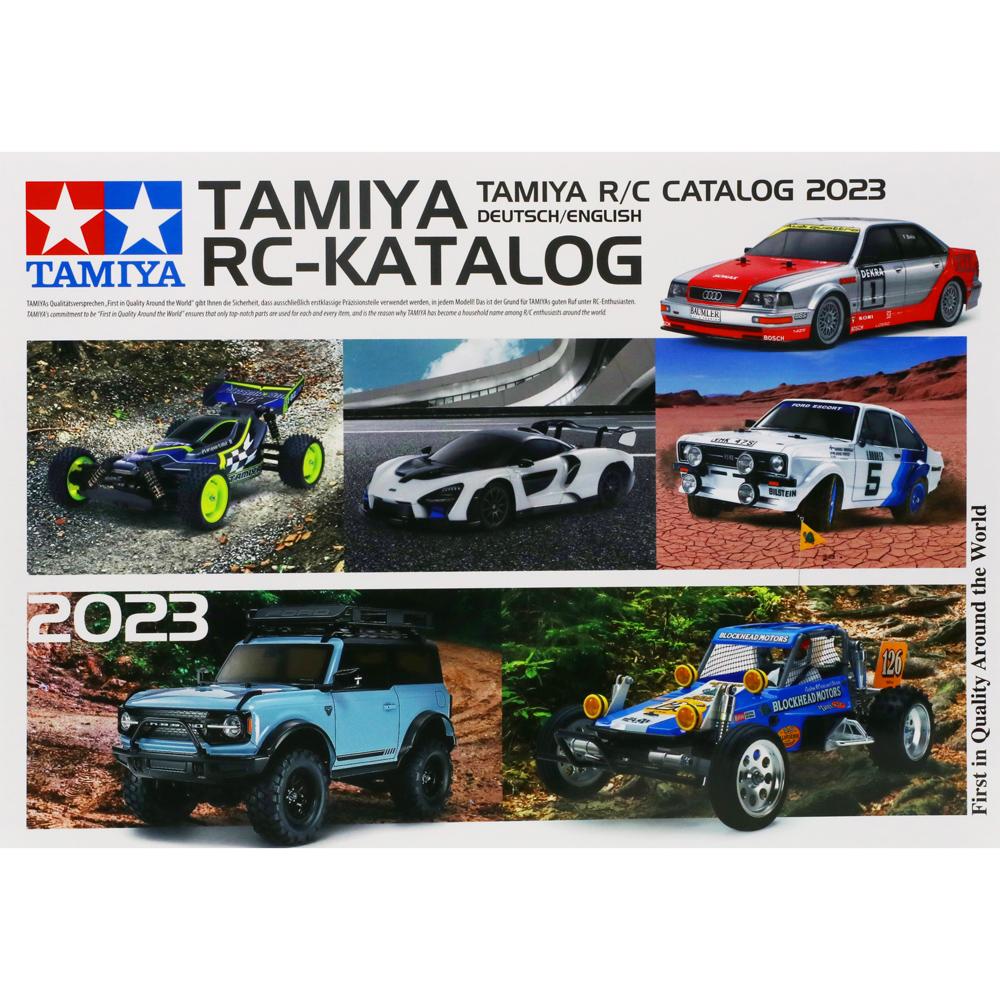 Tamiya R/C Remote Control Product Catalogue 2023 with 200 Pages in Colour 992023