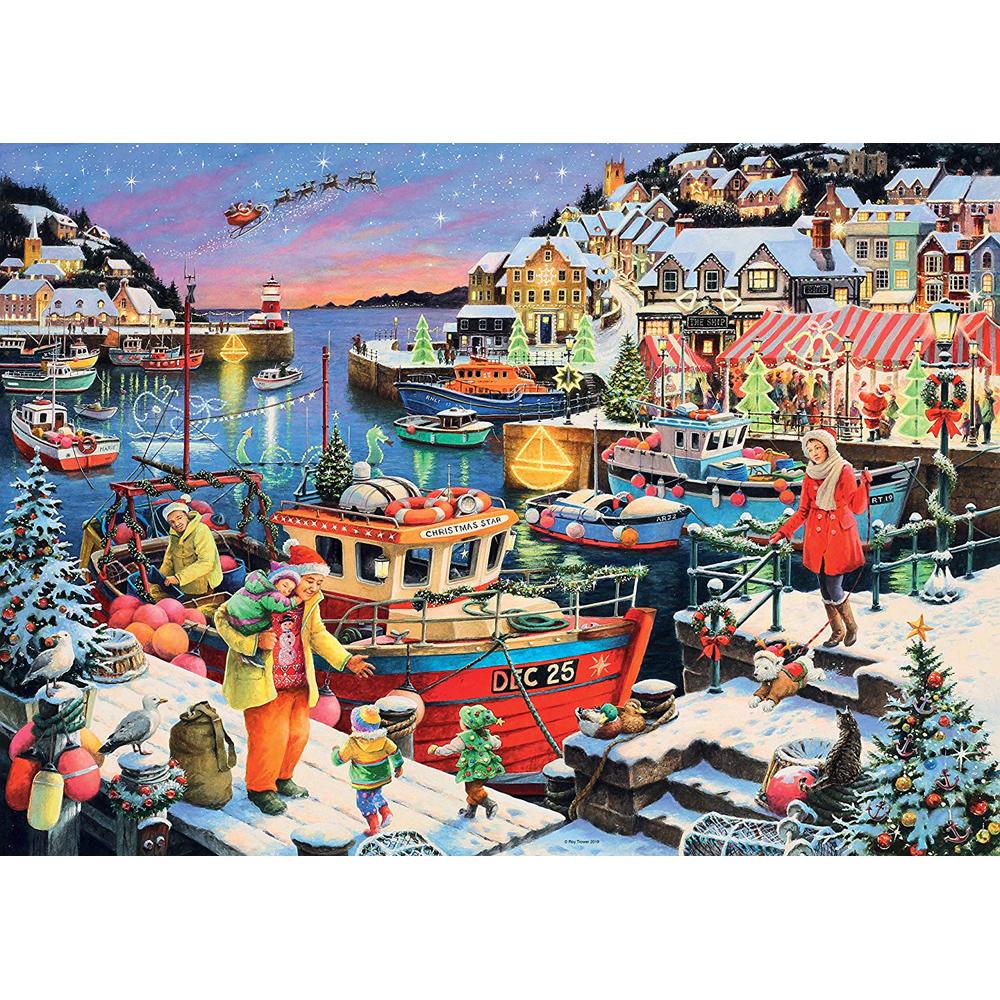 Puzzle Christmas Disney da 100 pezzi: un gioco natalizio per bambini