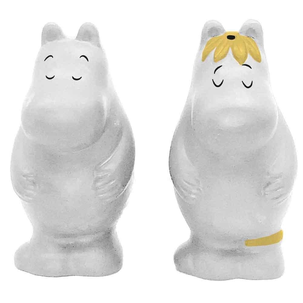 Moomin Hug Shaped Ceramic Salt & Pepper Shakers BOXED SALTMO01