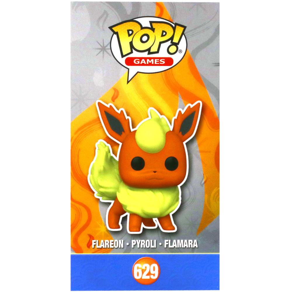 View 4 Funko POP! Games Pokémon Flareon Vinyl Figure No Collectable Toy 65042