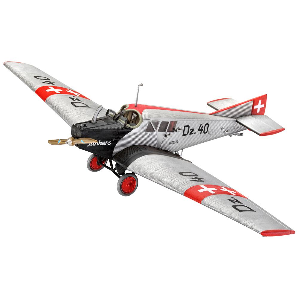 View 2 Revell Junkers F.13 Aircraft Plastic Model Kit Scale 1:72 03870