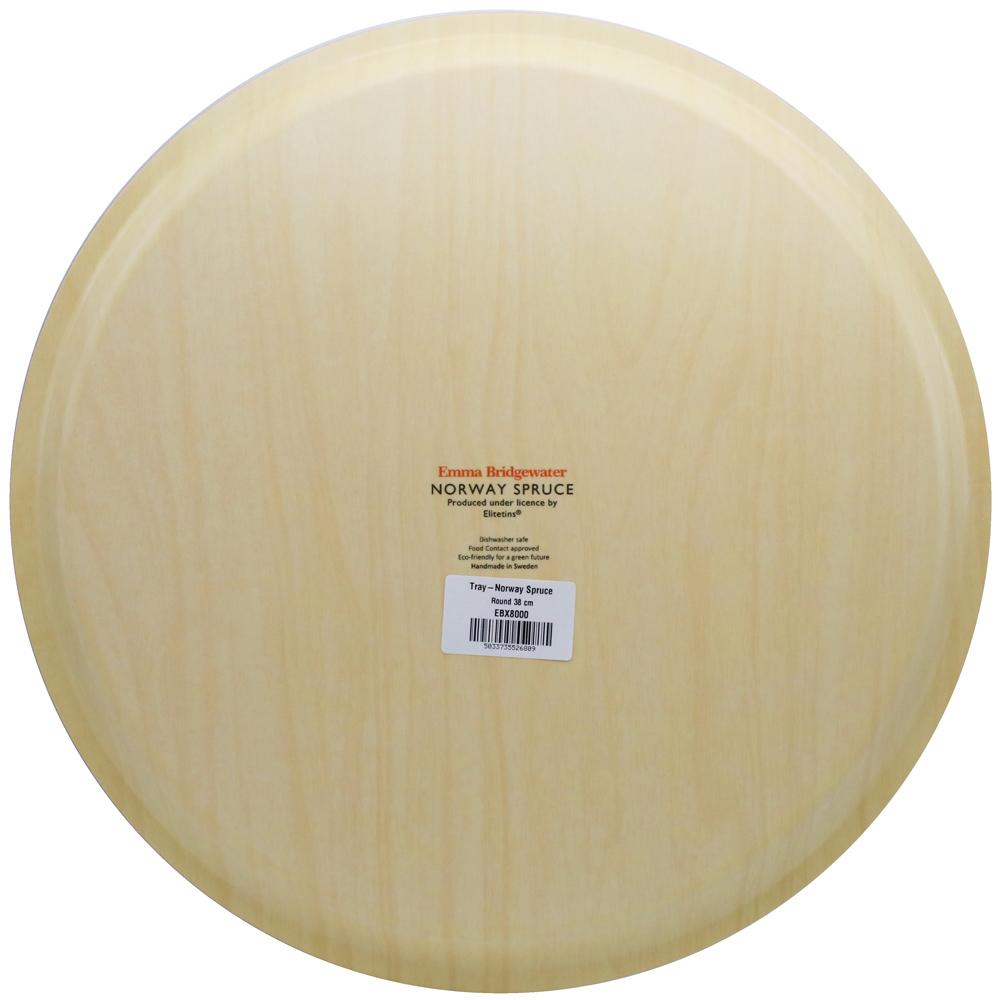 Emma Bridgewater Norway Spruce Birch Round Serving Tray 38cm Dishwasher