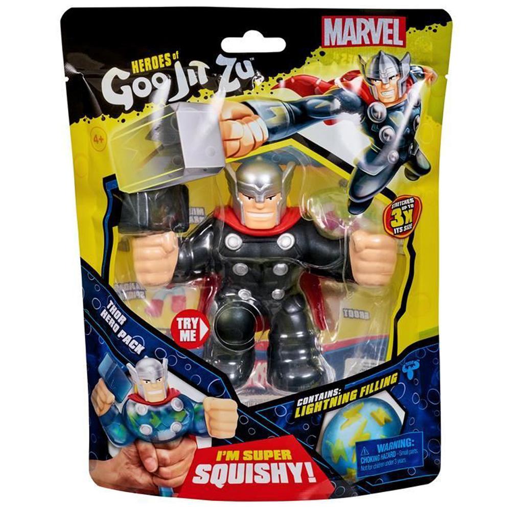 Marvel Heroes of Goo Jit Zu Figures (Series 3) THOR with SQUISHY FILLING 41202