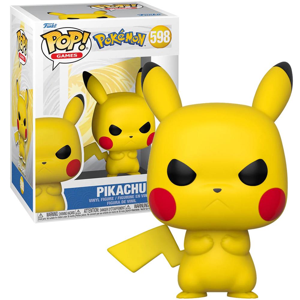 Funko POP! Games Pokémon Grumpy Pikachu Vinyl Figure 8cm Tall Collectable Toy 65043