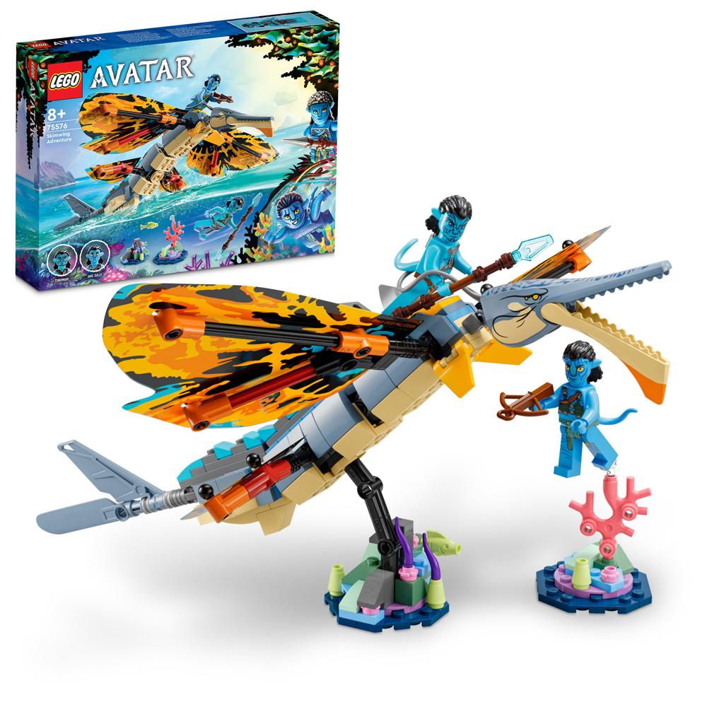 View 3 LEGO AVATAR Skimwing Adventure Building Set Toy 259 Piece for Ages 8+ 75576