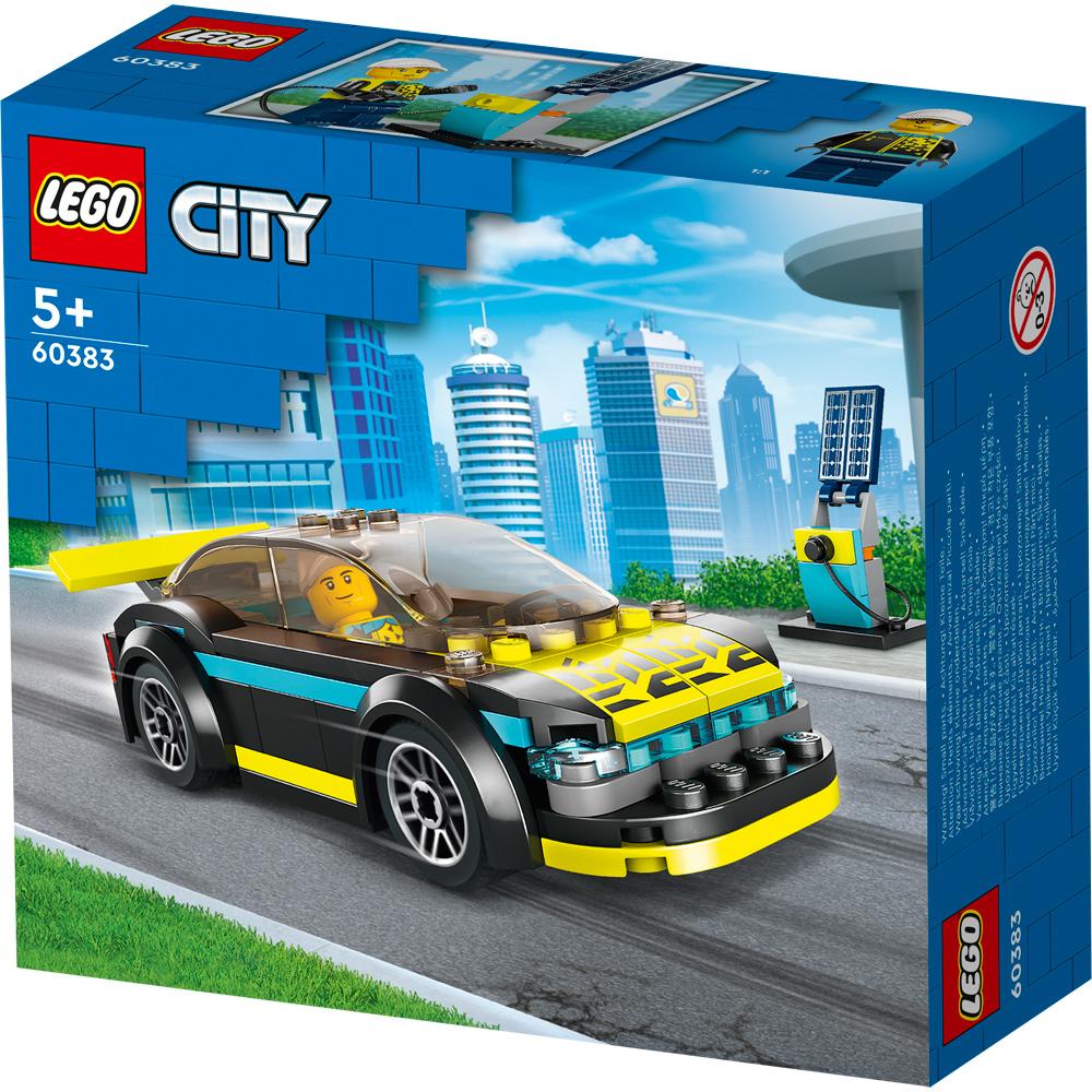 LEGO City Electric Sports Car Building Set Toy 95 Piece for Ages 5+ 60383