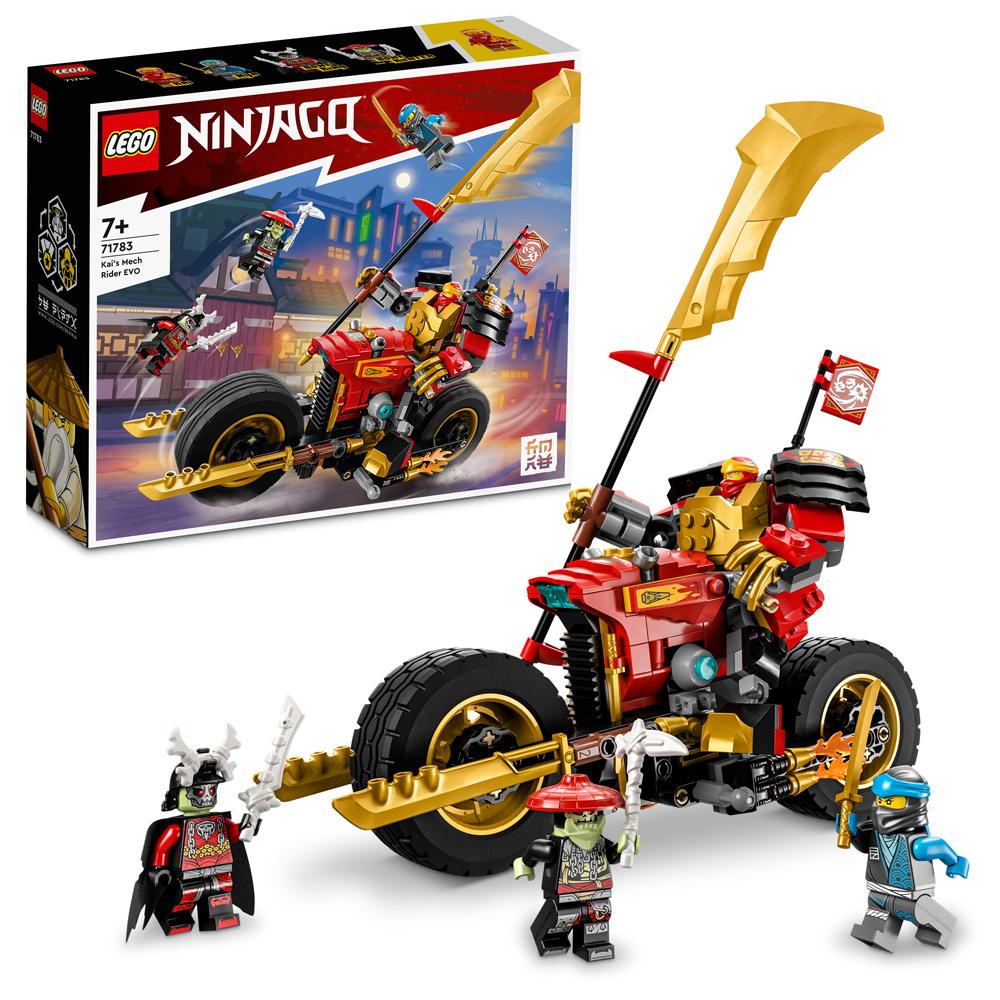 View 3 LEGO Ninjago Kai’s Mech Rider EVO Building Set Toy 312 Piece for Ages 7+ 71783