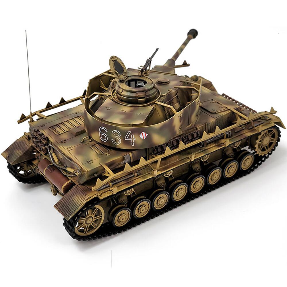 Academy German Panzer IV Ausf.H Late Version Tank Military Model Kit