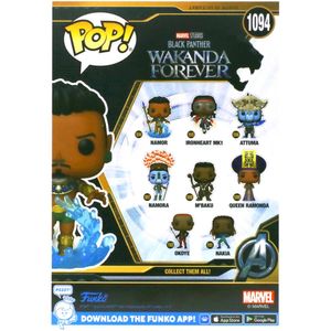 View 5 Funko POP! Marvel Black Panther Wakanda Forever Namor Vinyl Bobble Head Figure 63938