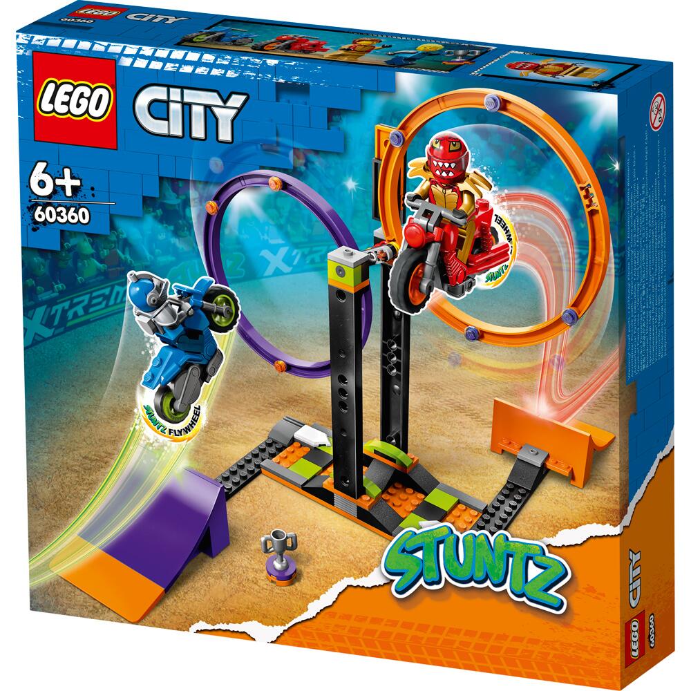LEGO City Stuntz Spinning Stunt Challenge Building Set 117 Piece for Ages 6+ 60360