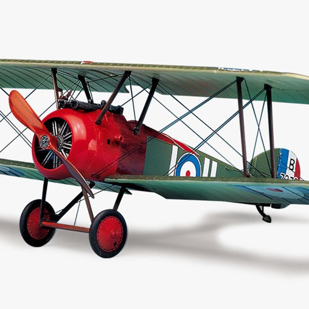 View 2 Academy Sopwith Camel F.1 WWI Fighter Aircraft Plastic Model Kit Scale 1:32 12109