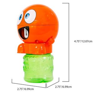 View 3 Gazillion Bubble Head Blowing Toy in Dark Orange 59ml Solution Ages 3+ FR36569