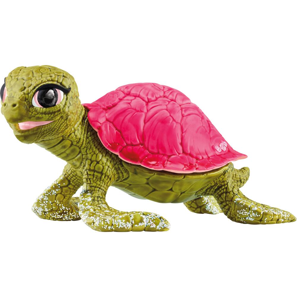 Schleich Bayala Pink Sapphire Turtle Fantasy Animal Figure Toy for Ages 3+ 70759