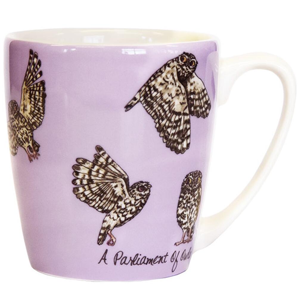 Queens The In Crowd A Parliament of Owls Fine China 300ml Acorn Mug INCR00361