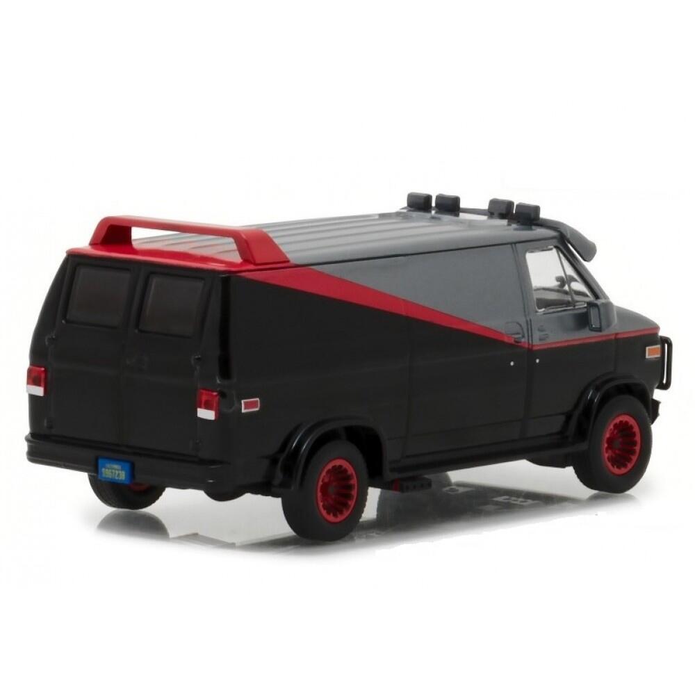 Greenlight Hollywood The A Team B.A s 1983 GMC Vandura Van Die
