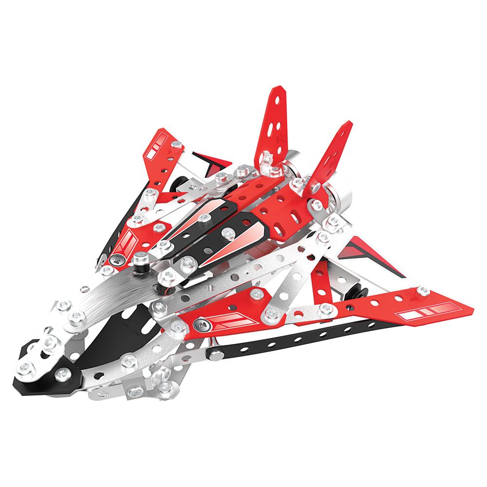 Meccano Racing Vehicles 10 in 1 Model Building Set with 225