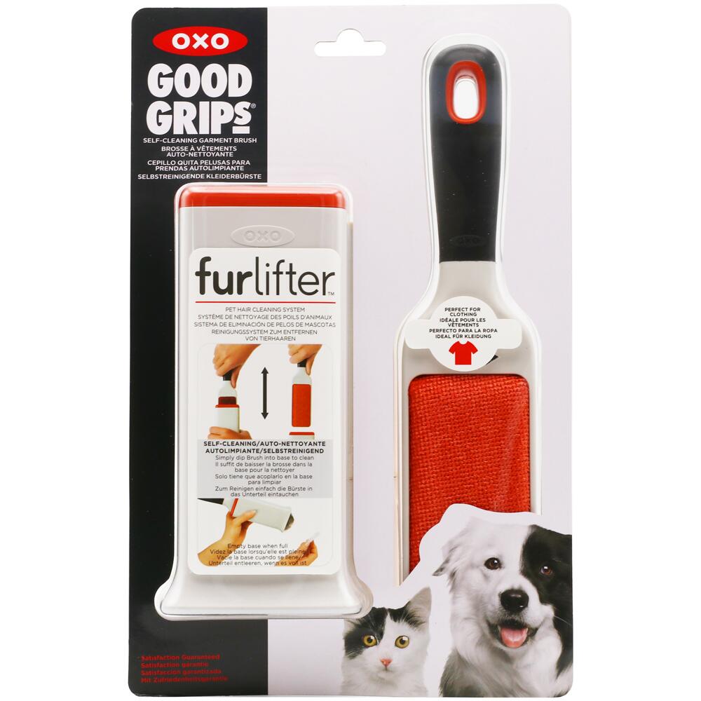 Oxo Good Grips FurLifter Garment Pet Hair Brush Self Cleaning 12168800V2UK