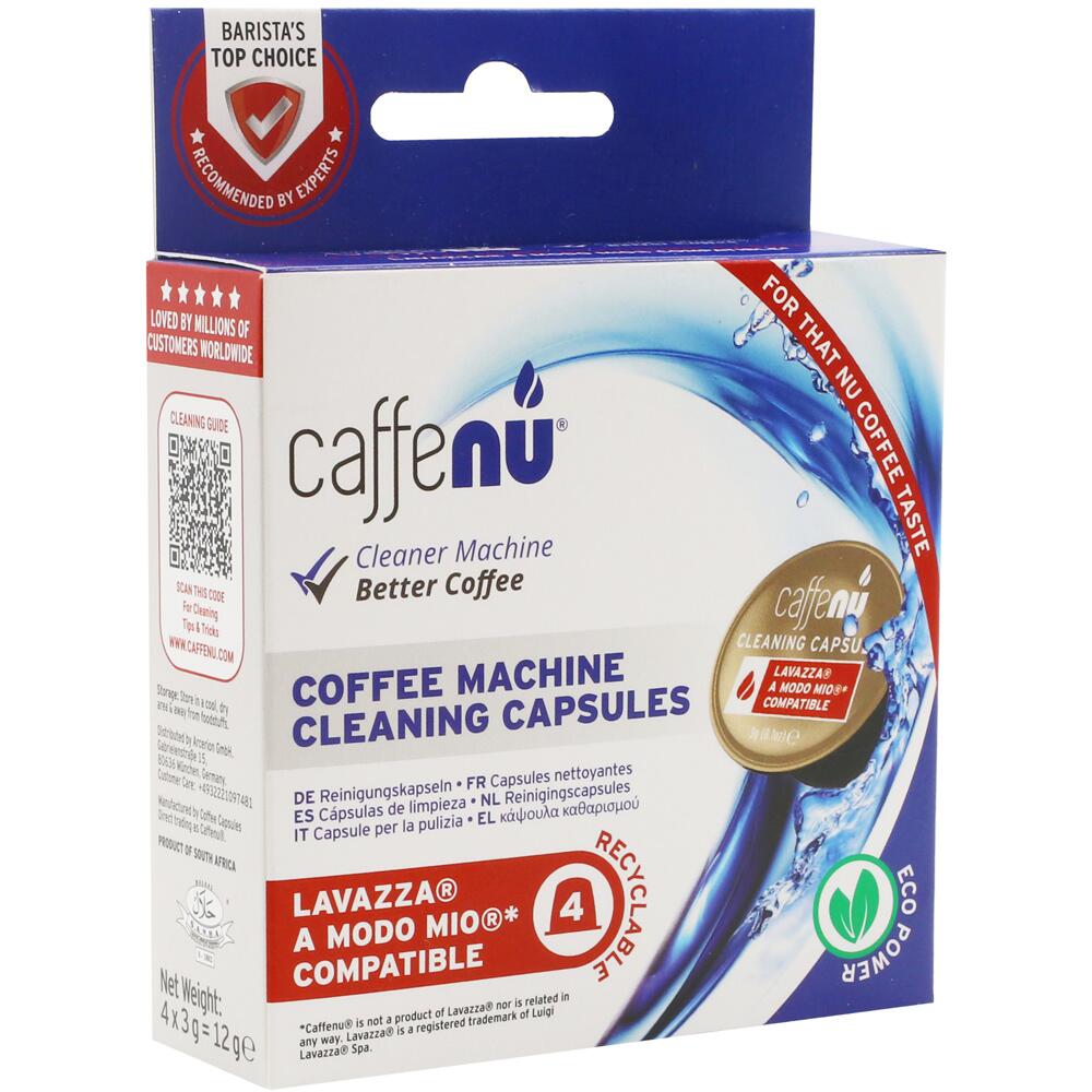 Caffenu Coffee Machine Cleaning Capsules - Lavazza A Modo Mio compatib –  Coffee Capsules Direct