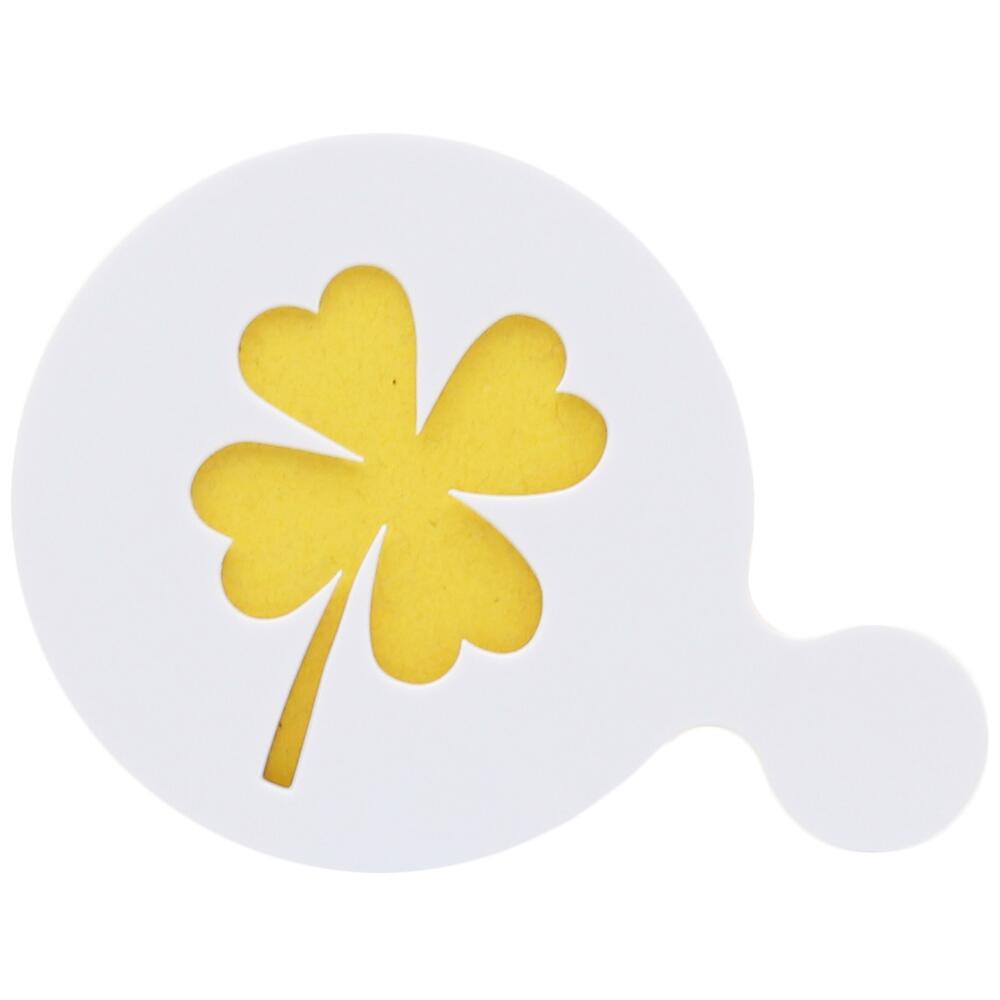 Top Gourmet Coffee Stencil Set 16 Pieces in Metal Storage Tin