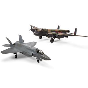 View 3 Airfix Dambusters Avro Lancaster B.III F35B Lightning II Model Kit Set Scale 1:72 A50191