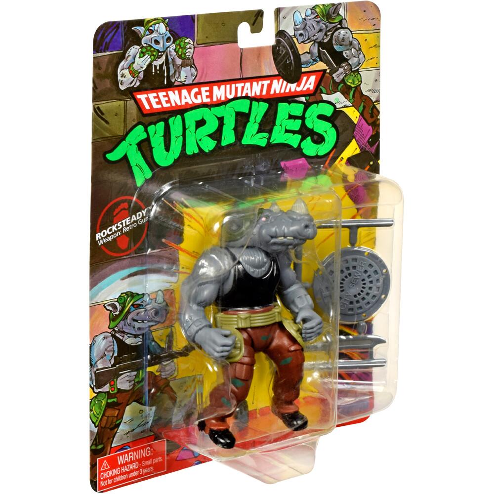 Tmnt rocksteady hotsell action figure