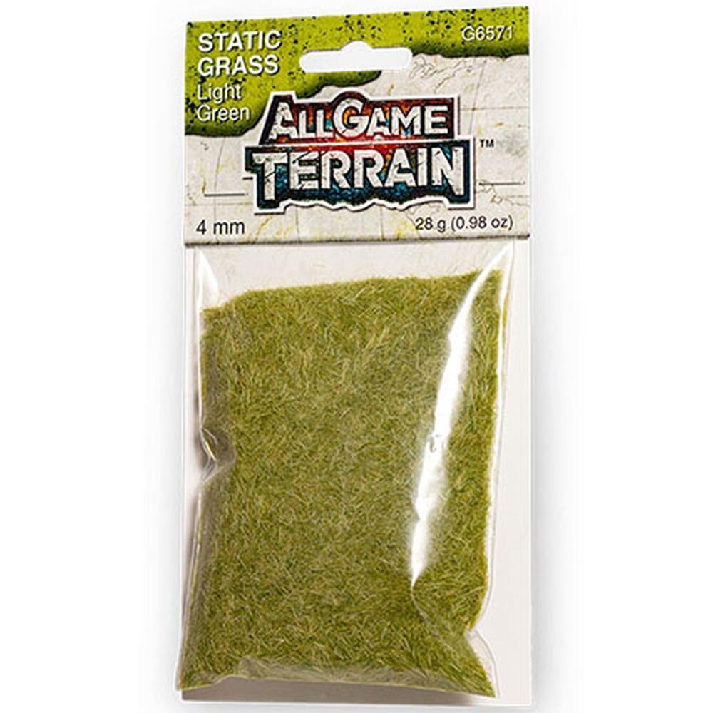 All Game Terrain Static Grass Wargaming Scenery Light Green 4mm 28g G6571