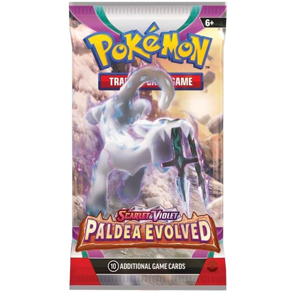 Pokemon TCG Scarlet & Violet Paldea Evolved SINGLE Booster Pack POK85349