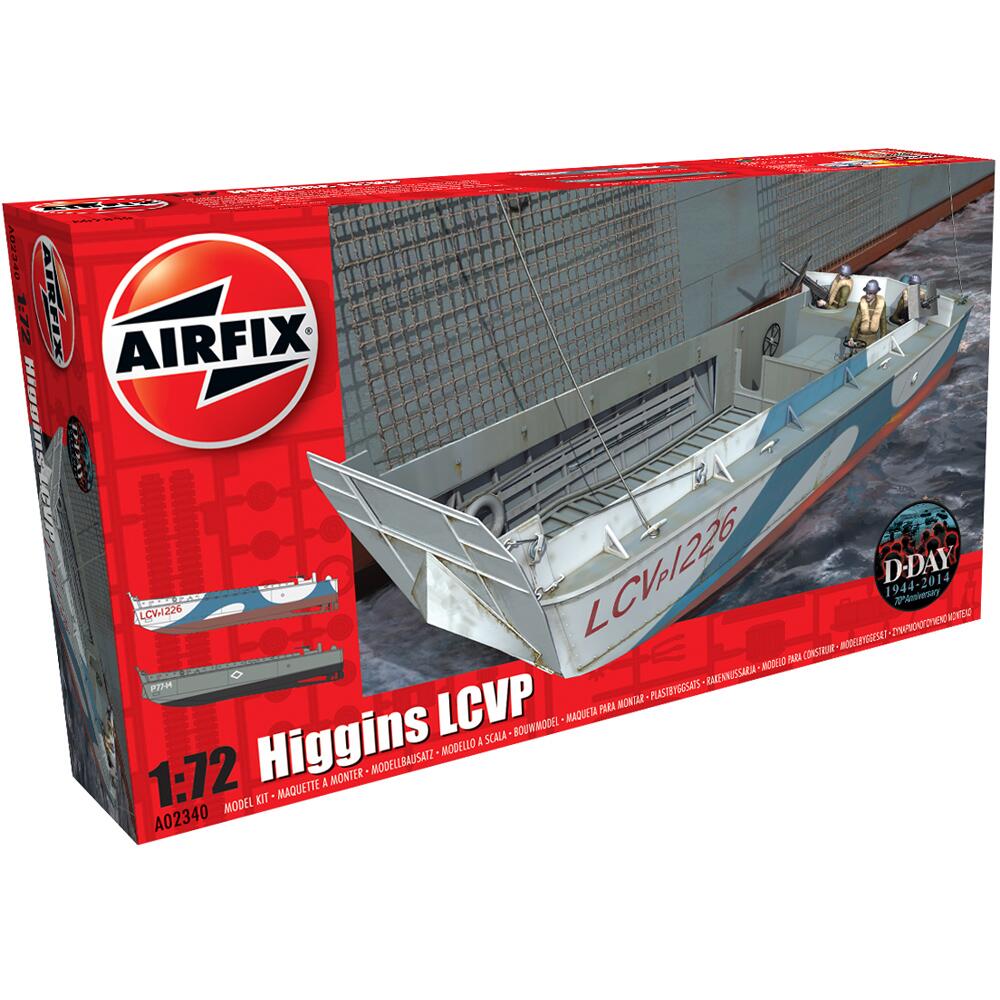 Airfix Higgins LCVP Boat Plastic Model Kit A02340 Scale 1:72 HA02340