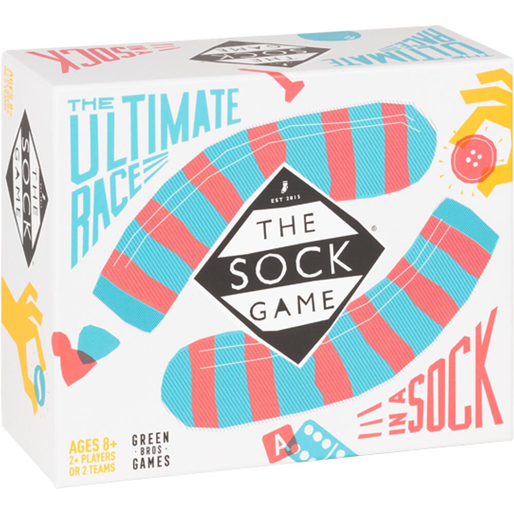 The Sock Game Ultimate Race Family Game for 2 Players or Teams SOCK01EN