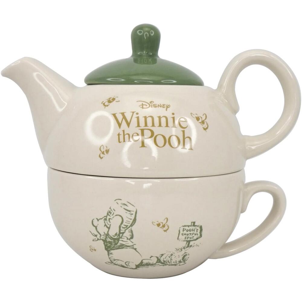 Disney Winnie The Pooh Tea For One Set Ceramic Dishwasher Safe TFOR1DC06