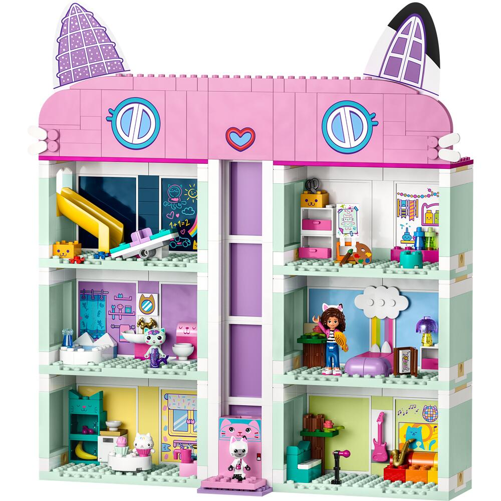 View 2 LEGO Gabby's Dollhouse 498 Piece Building Set 10788 10788