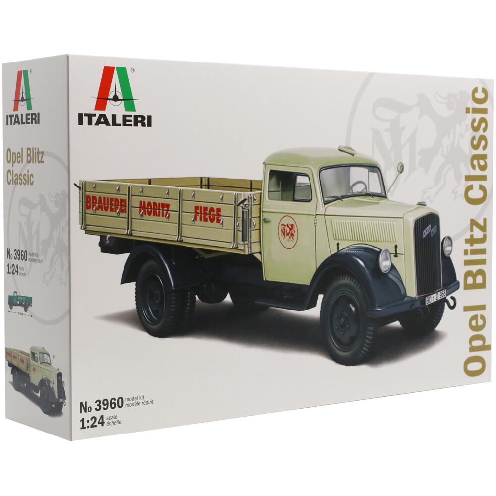 Italeri Opel Blitz Classic Truck Model Kit Scale 1/24 3960