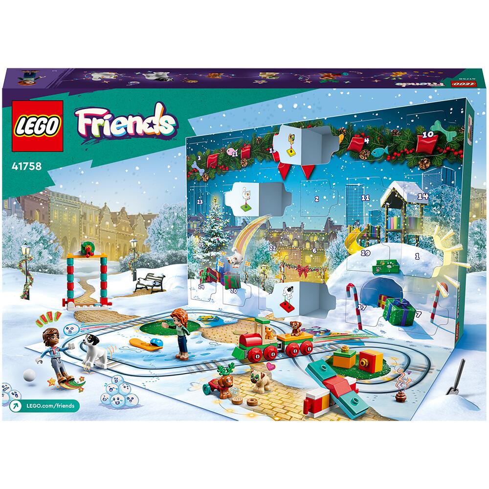 View 3 LEGO Friends Advent Calendar 2023 Set 41758