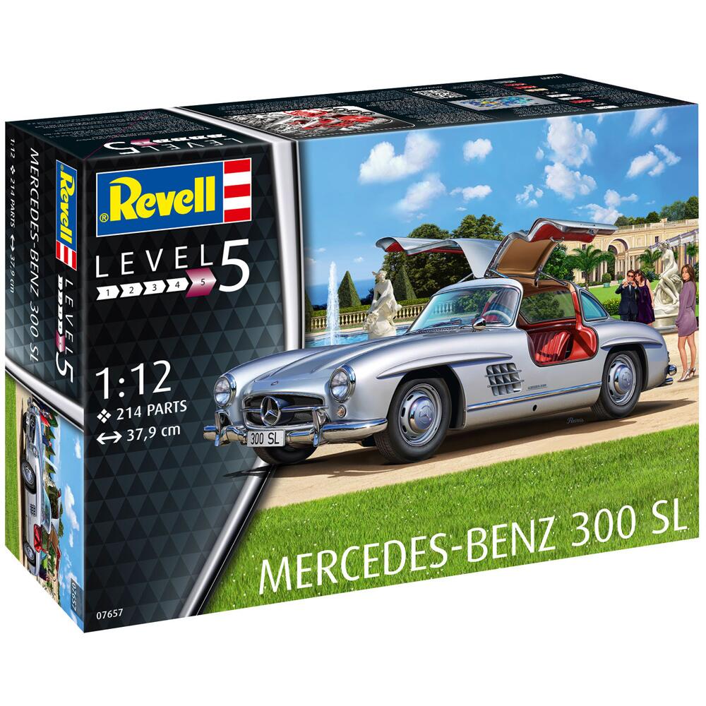 Revell Mercedes Benz 300 SL Classic Car Model Kit 07657 Scale 1/12