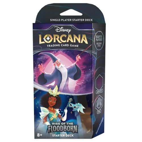 Disney Lorcana TCG Rise of The Floodborn Starter Deck MIGHT AND MAGIC 11098239