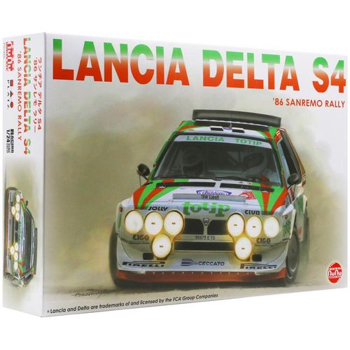 Nunu Lancia Delta S4 1986 Sandreno Rally Car Model Kit Scale 1/24 PN24005