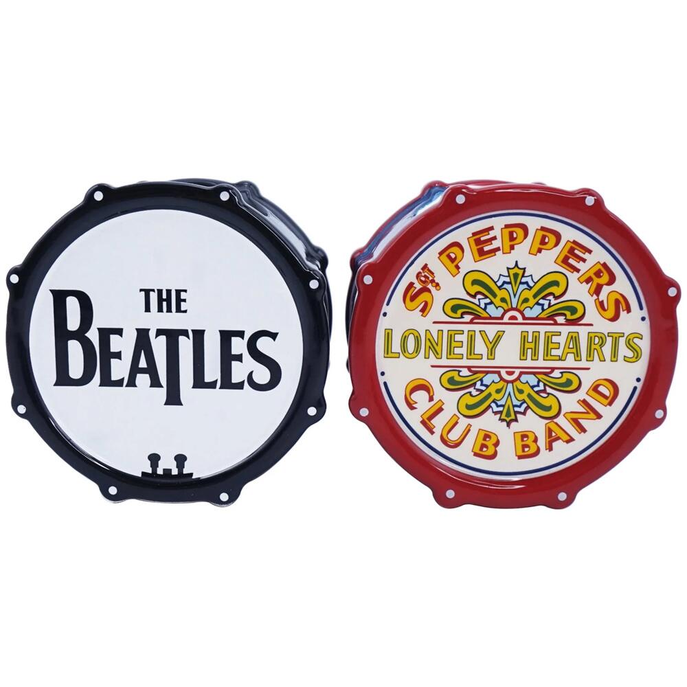 Rock Off The Beatles Sgt Pepper Drum (Acid Wash And Caviar Beads