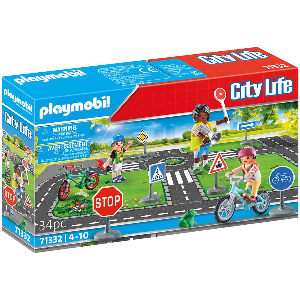 Playmobil City Life Traffic Education Playset with Figures 71332