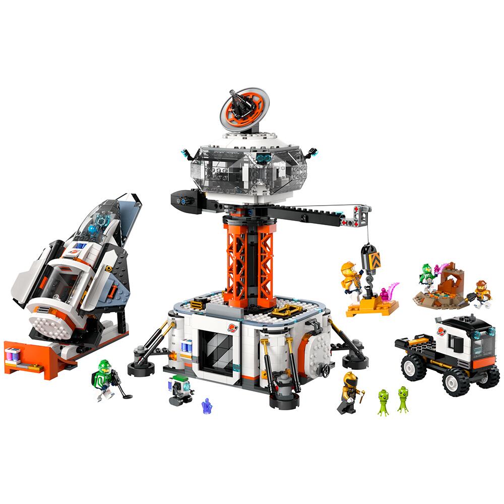 LEGO City Space Base and Rocket Launchpad Set 60434 Ages 8