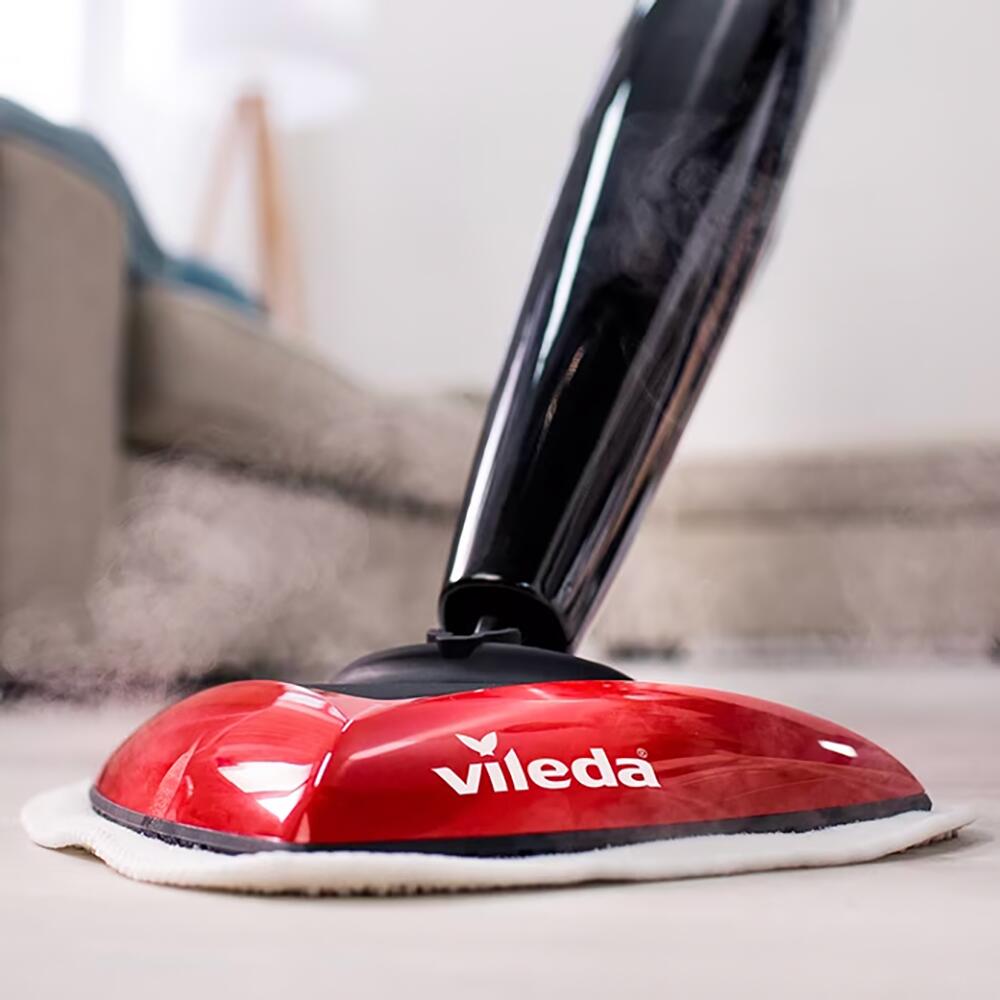 Vileda Steam Mop (UK Version), Kills 99.9% of Bacteria Without